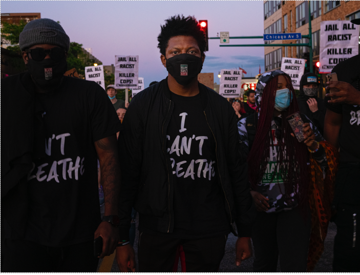 individual in urban scene